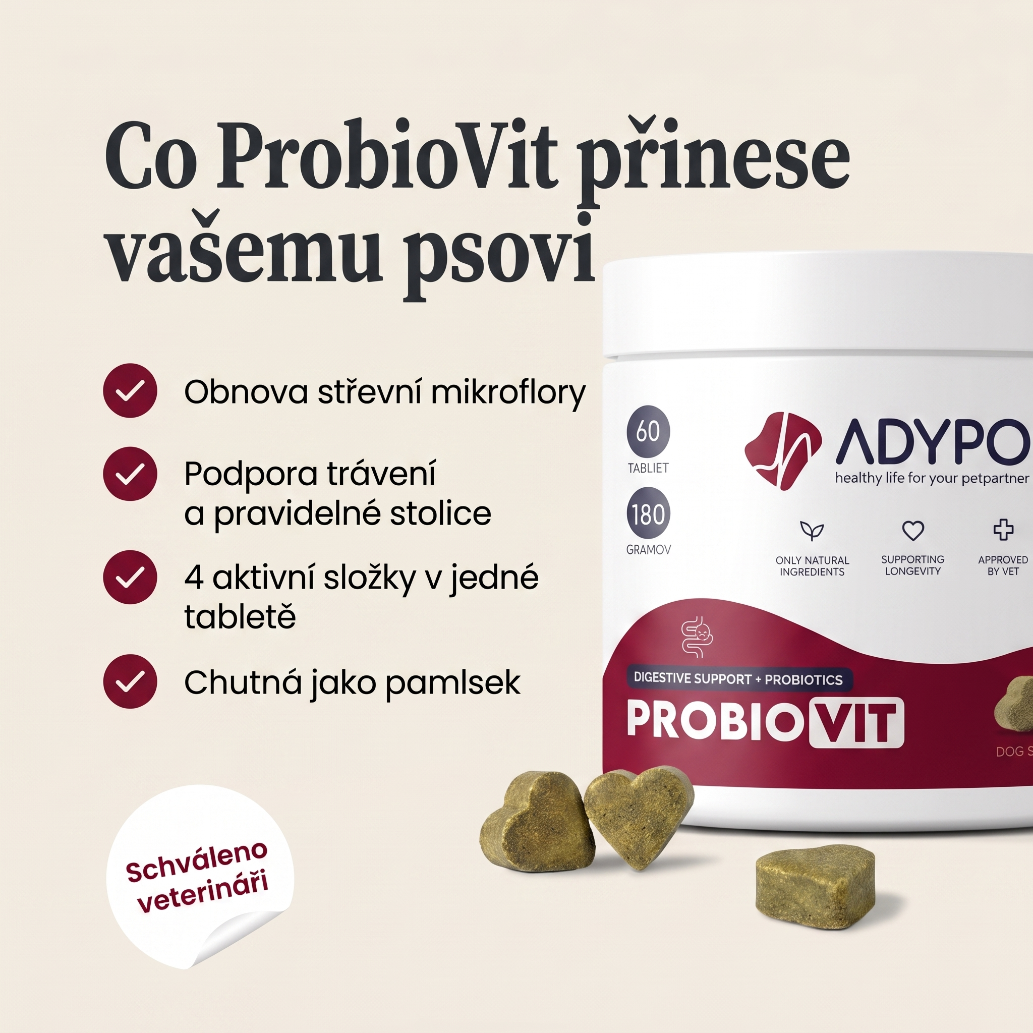 Co ProbioVit přinese vašemu psovi