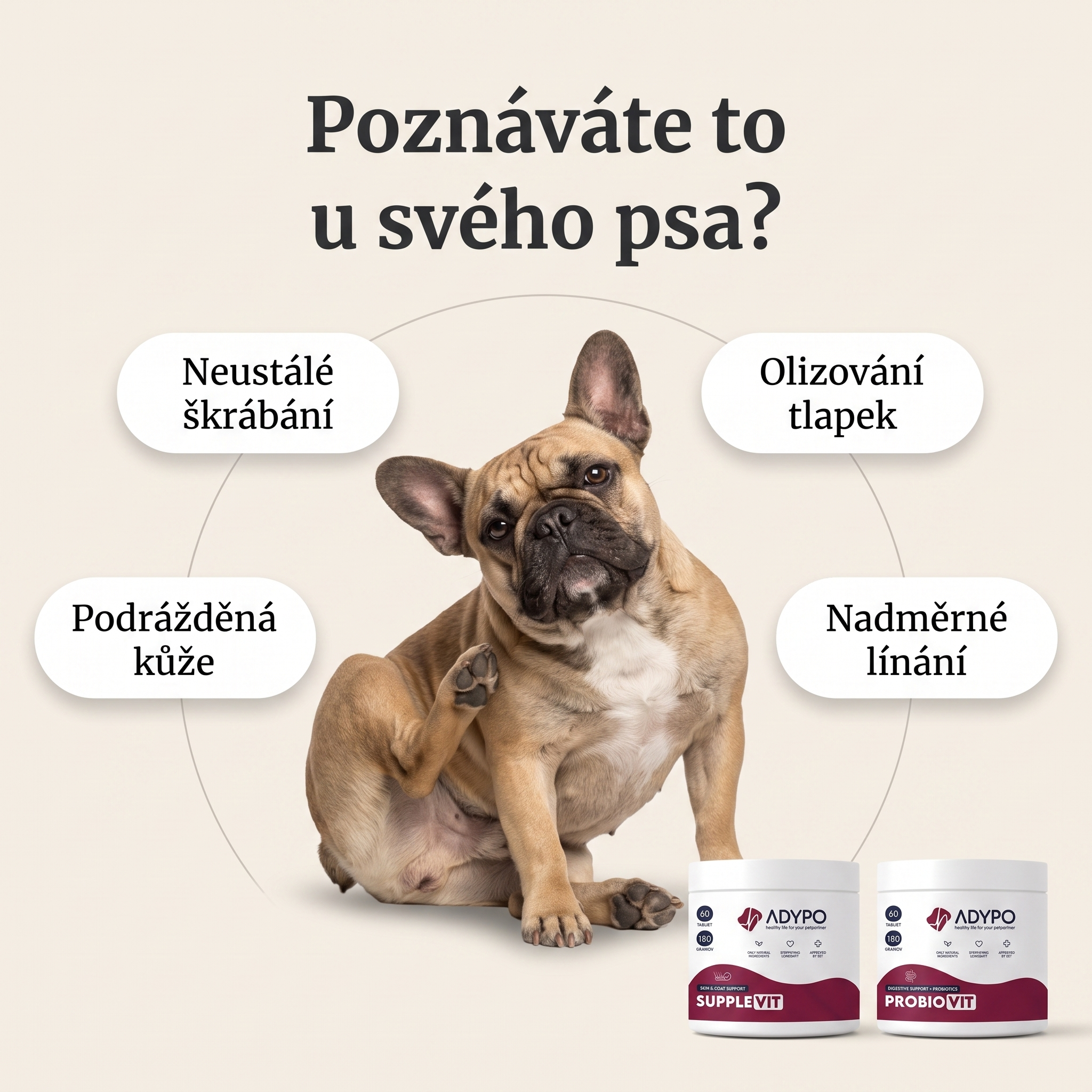 Poznáváte to u svého psa – alergie