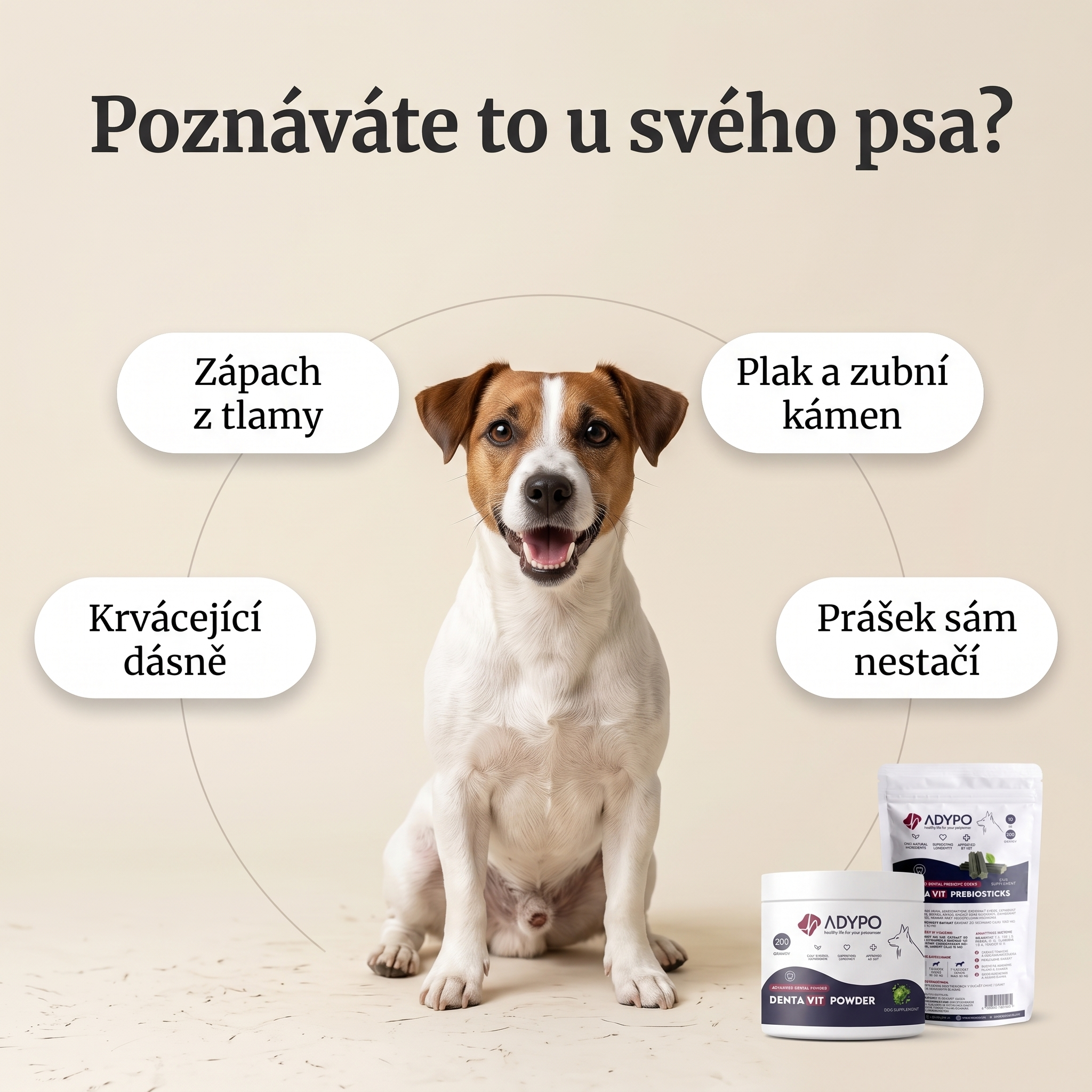 KOMBO DentaVit – poznáváte to u svého psa