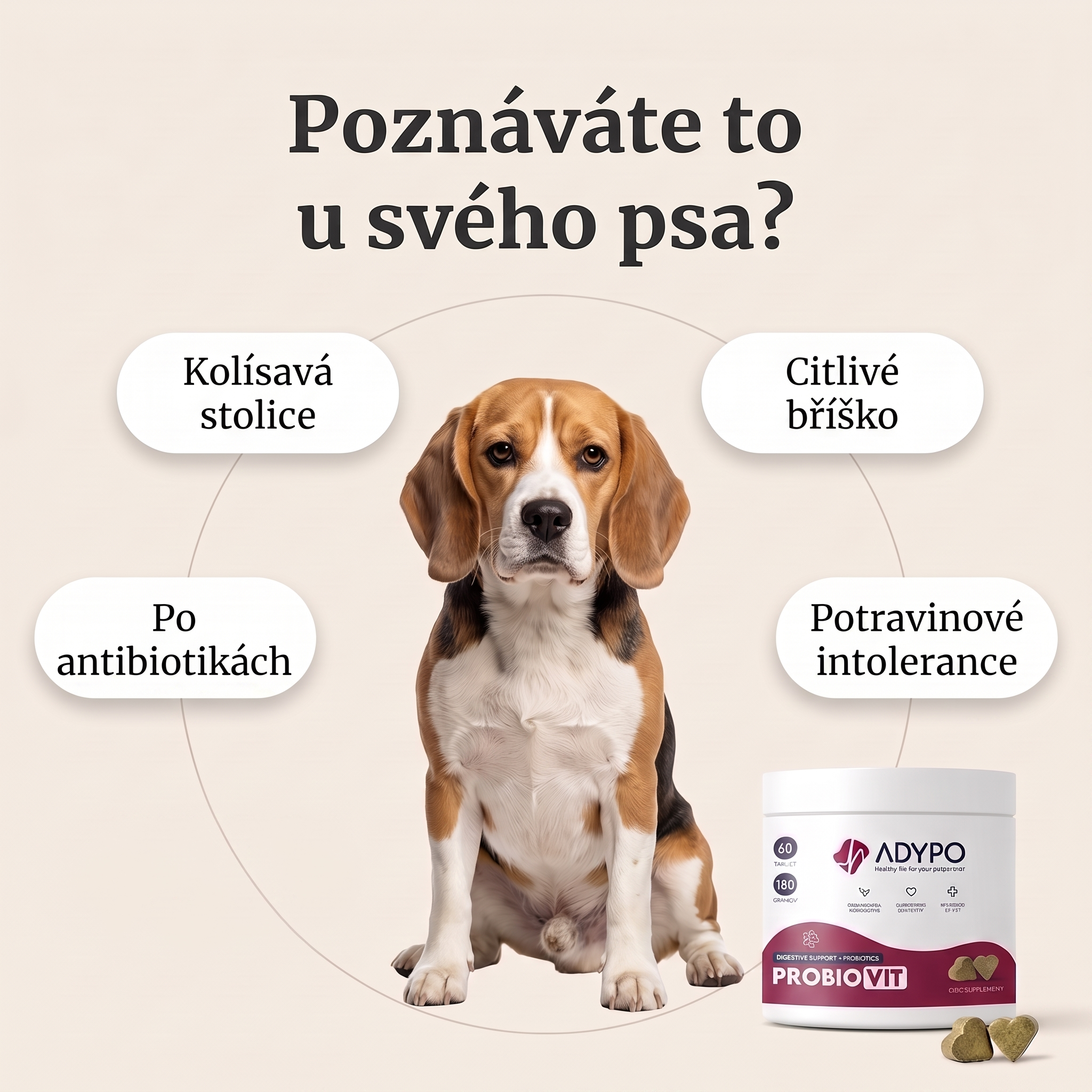 ADYPO ProbioVit – probiotika pro klidné zažívání
